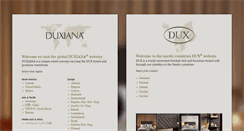 Desktop Screenshot of dux.com