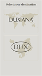 Mobile Screenshot of dux.com