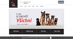 Desktop Screenshot of dux.cz